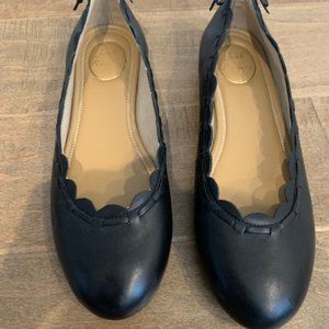 NWOT Jack Rogers Scalloped Edge Ballet Shoes in size 8M